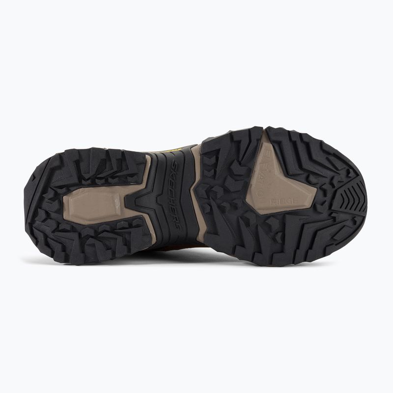 SKECHERS Terraform Renfrom pánské trekové boty tmavě hnědé 5