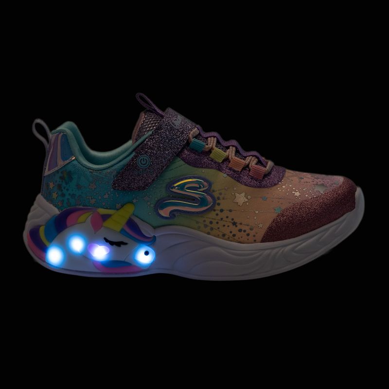 Dětské boty SKECHERS Unicorn Dreams purple/multicolor 8