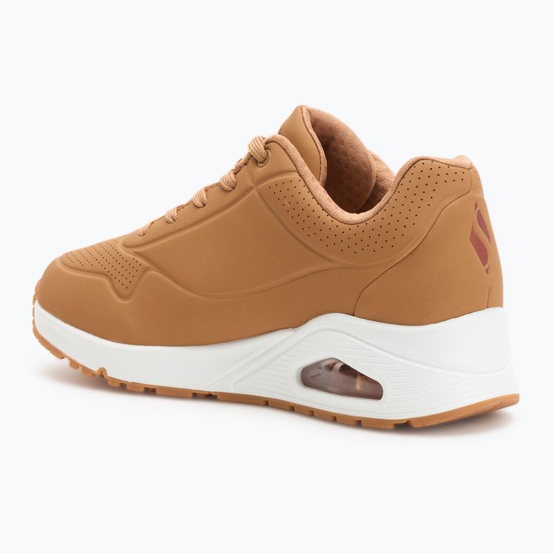 Dámské boty SKECHERS Uno Stand On Air tan 3