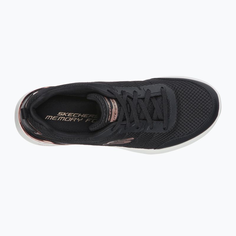Dámská tréninková obuv SKECHERS Skech-Air Dynamight The Halcyon black/rose gold 11
