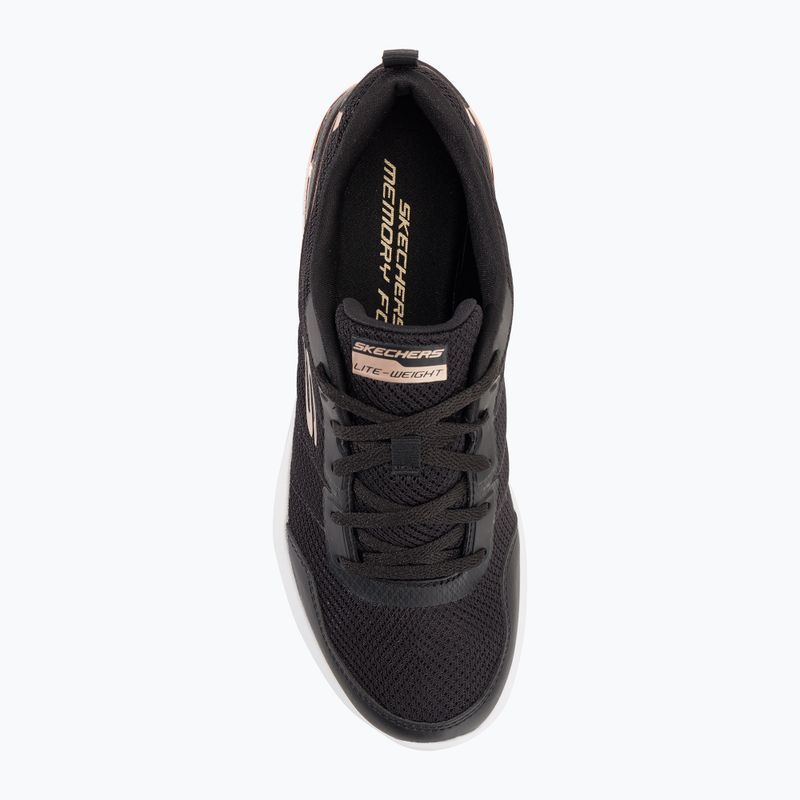 Dámská tréninková obuv SKECHERS Skech-Air Dynamight The Halcyon black/rose gold 6