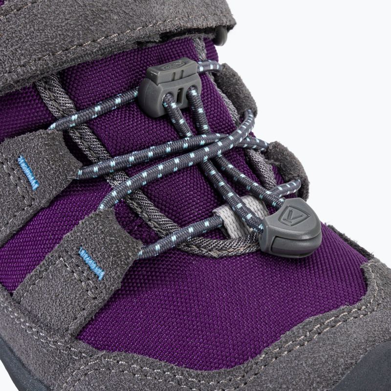 Dětská trekingová obuv KEEN Knotch Chukka růžová 1026741 7