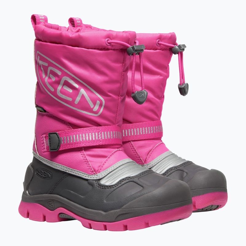 Dětské zimní boty KEEN Snow Troll růžové 1026757 11
