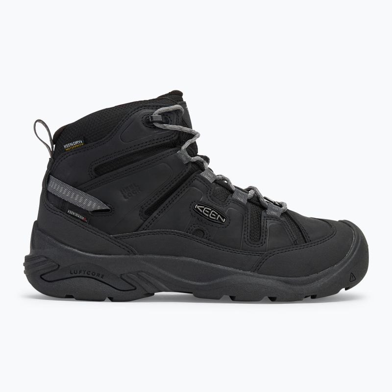 Pánské turistické boty KEEN Circadia Mid Polar black/steel grey 2