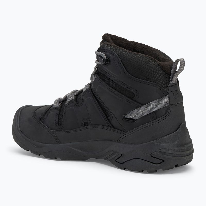 Pánské turistické boty KEEN Circadia Mid Polar black/steel grey 3