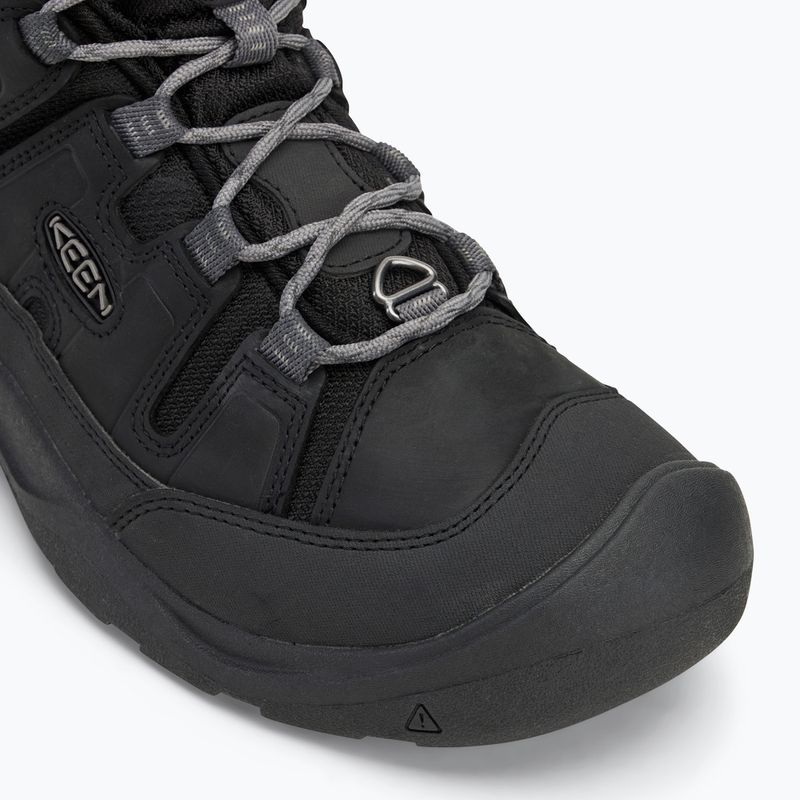 Pánské turistické boty KEEN Circadia Mid Polar black/steel grey 7