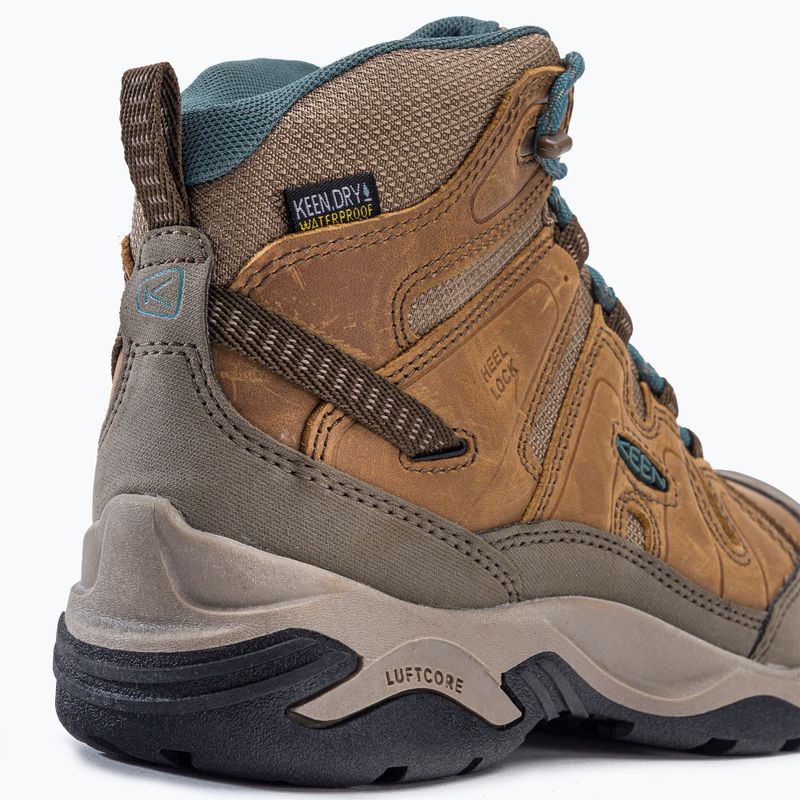 Dámské trekové boty KEEN Circadia Mid Wp brown 1026764 8