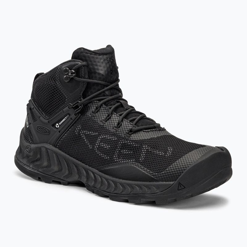 KEEN Nxis Evo Mid WP pánské trekové boty black 1027191