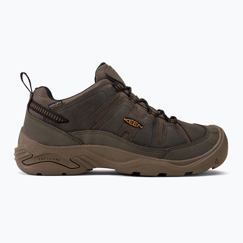 KEEN Circadia WP pánské trekové boty hnědé 1027259 2
