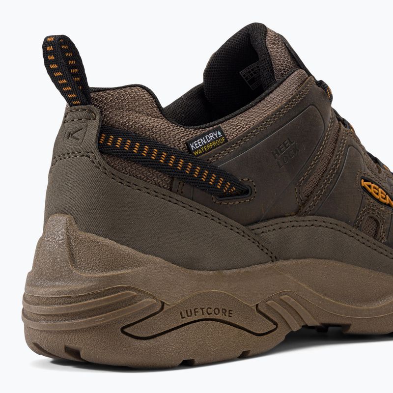 KEEN Circadia WP pánské trekové boty hnědé 1027259 10