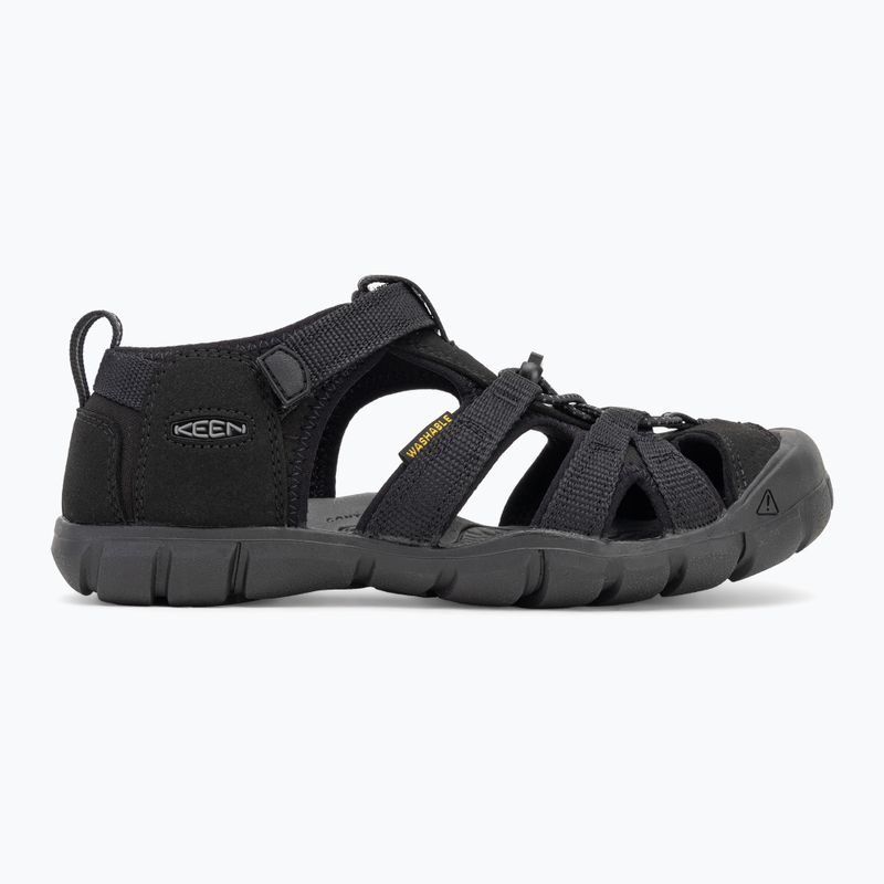 Juniorské sandály KEEN Seacamp II CNX black/ grey 2