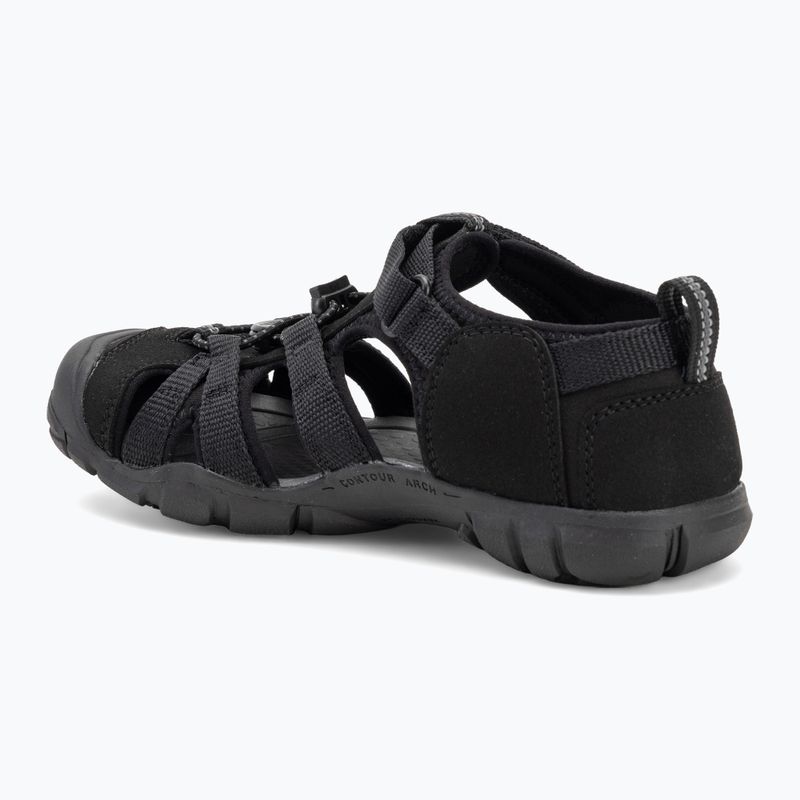 Juniorské sandály KEEN Seacamp II CNX black/ grey 3