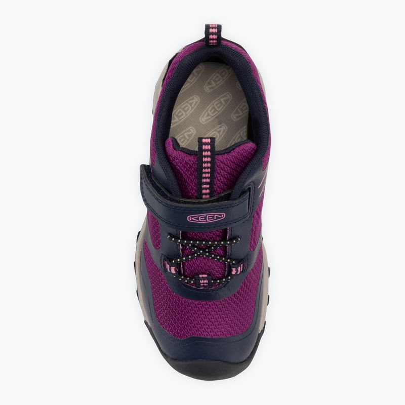 Dětské turistické boty KEEN Wanduro Low WP sky captain/charisma 6