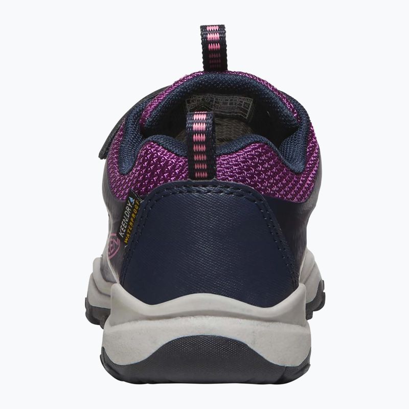 Dětské turistické boty KEEN Wanduro Low WP sky captain/charisma 7