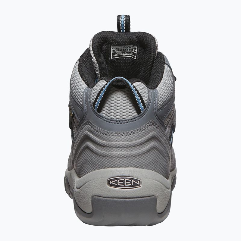 Dámské trekingové boty KEEN Headout Mid Waterproof steel grey/blue heaven 12