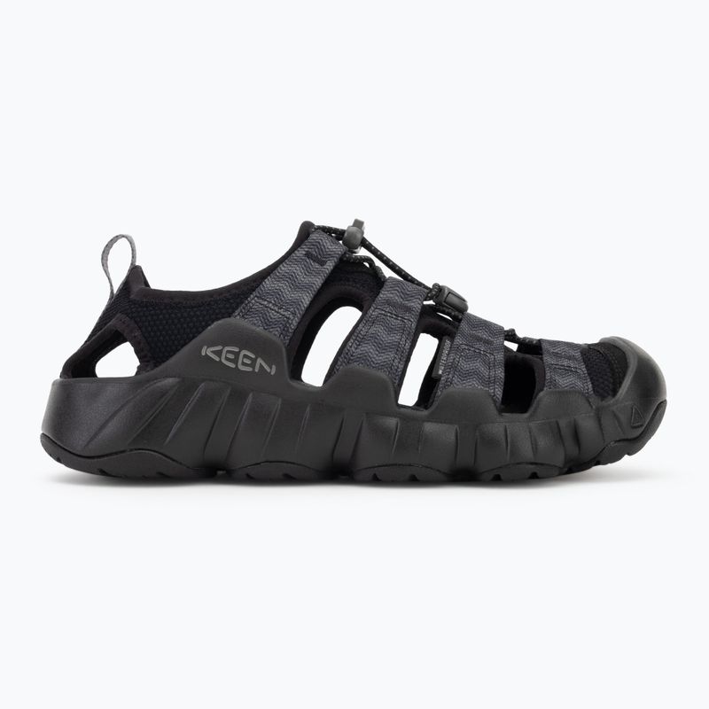Pánské sandály KEEN Hyperport H2 black/steel grey 2