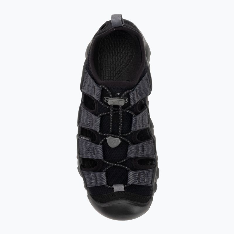 Pánské sandály KEEN Hyperport H2 black/steel grey 5