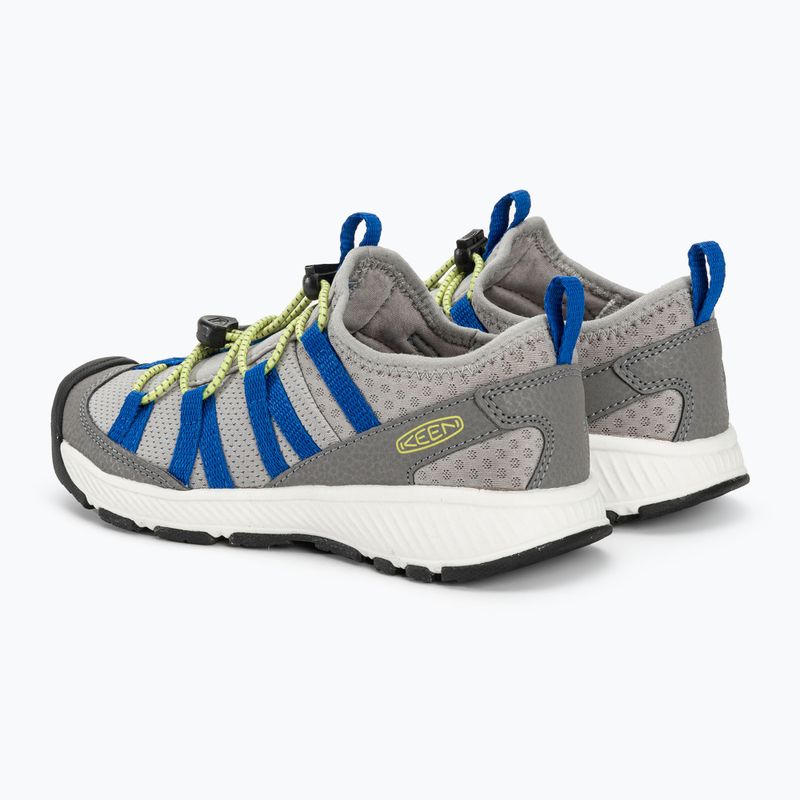 Dětské boty KEEN Motozoa Sneaker steel grey/evening primrose 4