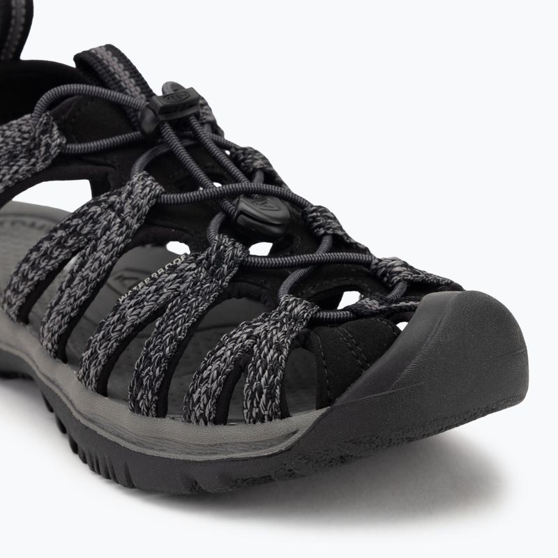 Dámské sandály KEEN Whisper black/ steel grey 7