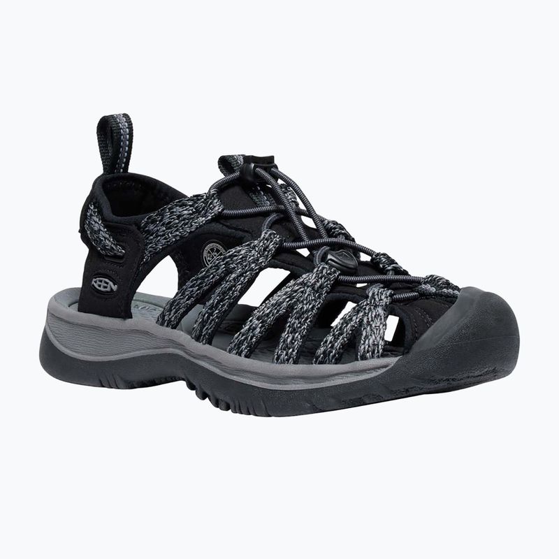 Dámské sandály KEEN Whisper black/ steel grey 8