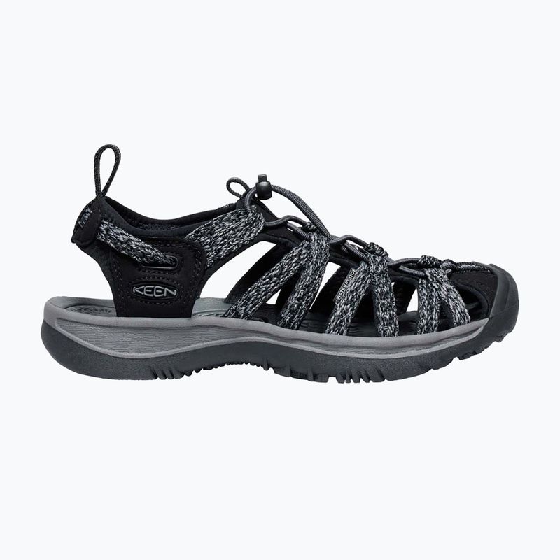 Dámské sandály KEEN Whisper black/ steel grey 9