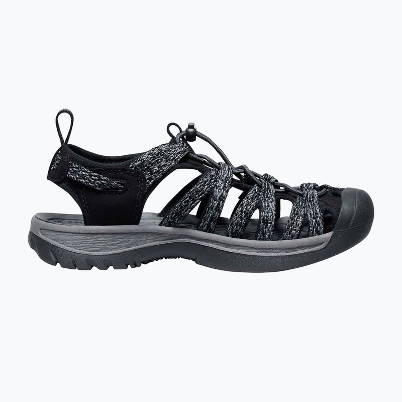 Dámské sandály KEEN Whisper black/ steel grey 10
