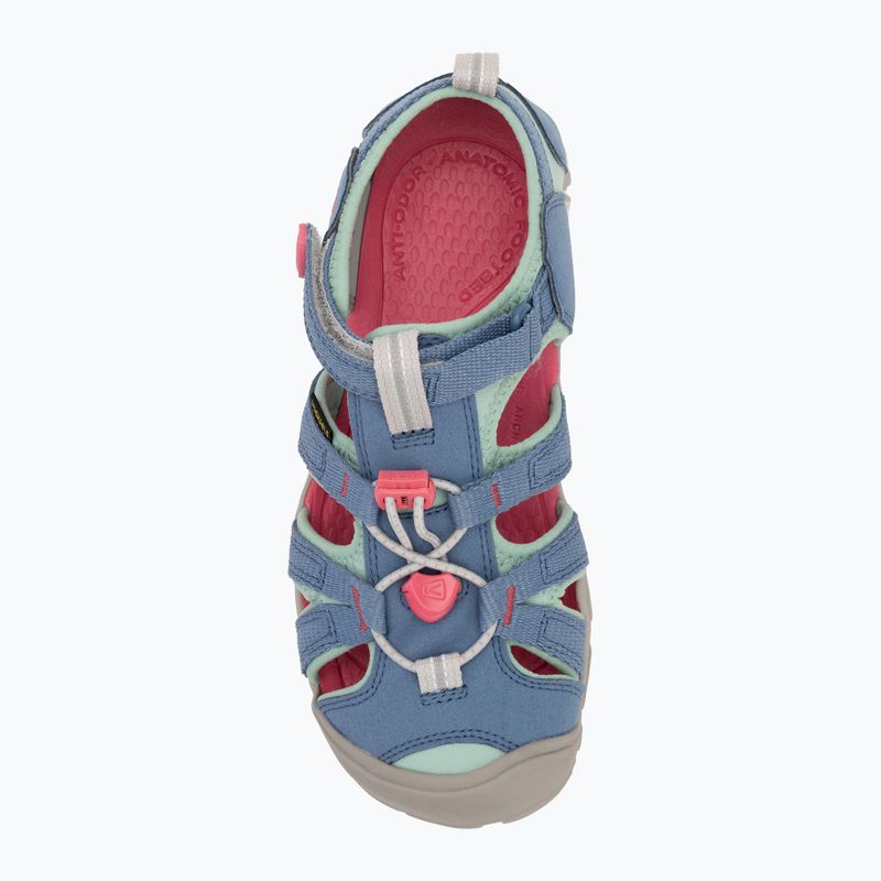 Juniorské sandály KEEN Seacamp II CNX coronet blue/hot pink 5