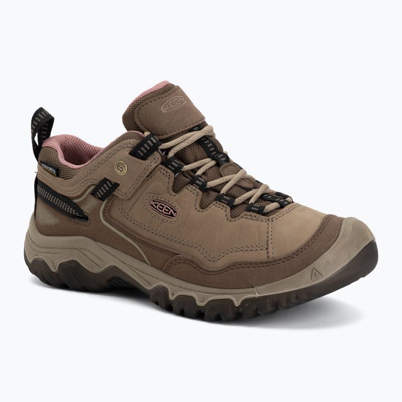 Dámské trekové boty KEEN Targhee IV Wp brindle/nostalgia rose