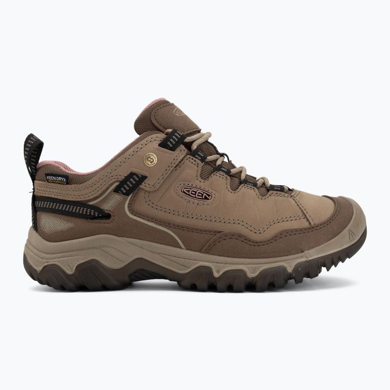 Dámské trekové boty KEEN Targhee IV Wp brindle/nostalgia rose 2