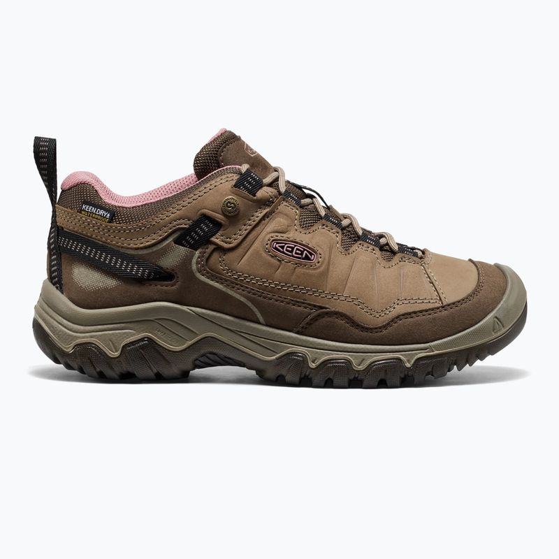Dámské trekové boty KEEN Targhee IV Wp brindle/nostalgia rose 2