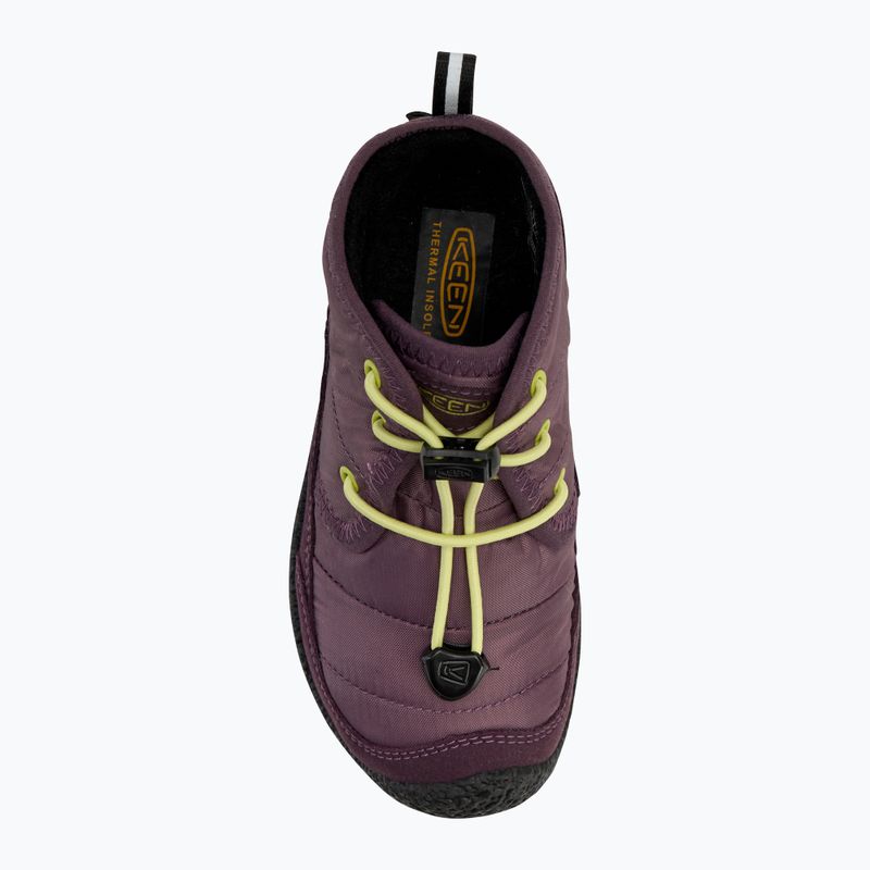 Dětské boty KEEN Howser II Chukka WP plum perfect/daiquiri green 5