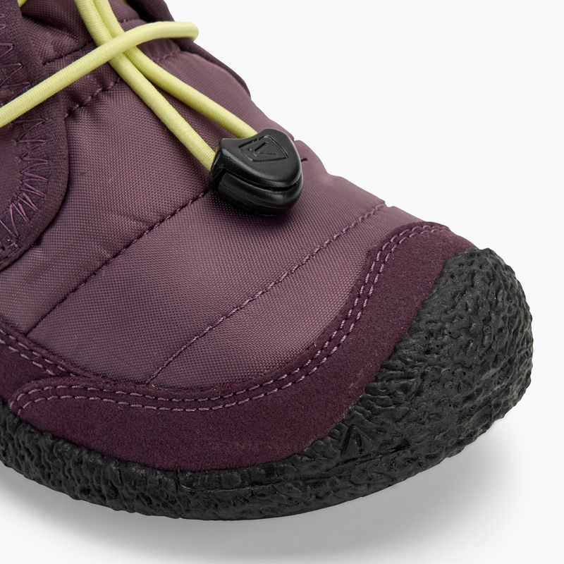 Dětské boty KEEN Howser II Chukka WP plum perfect/daiquiri green 7