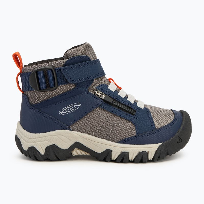 Dětské turistické boty KEEN Targhee Boundless naval academy/steel grey  2