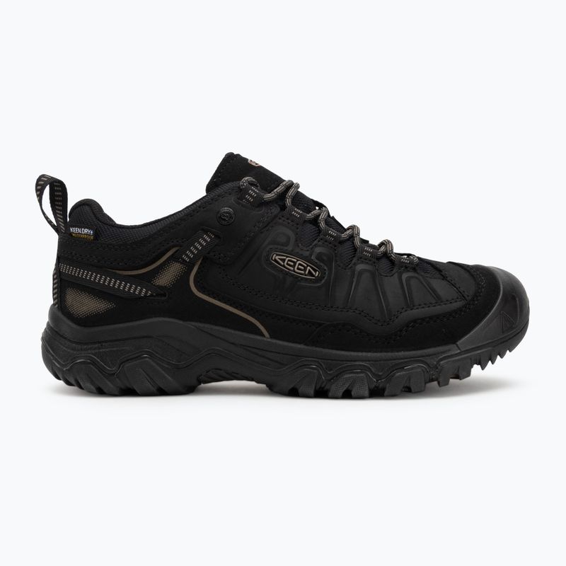 Pánské trekingové boty KEEN Targhee IV Waterproof triple black 2