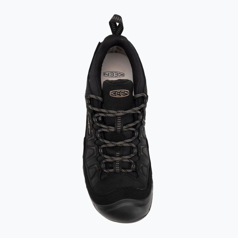 Pánské trekingové boty KEEN Targhee IV Waterproof triple black 5