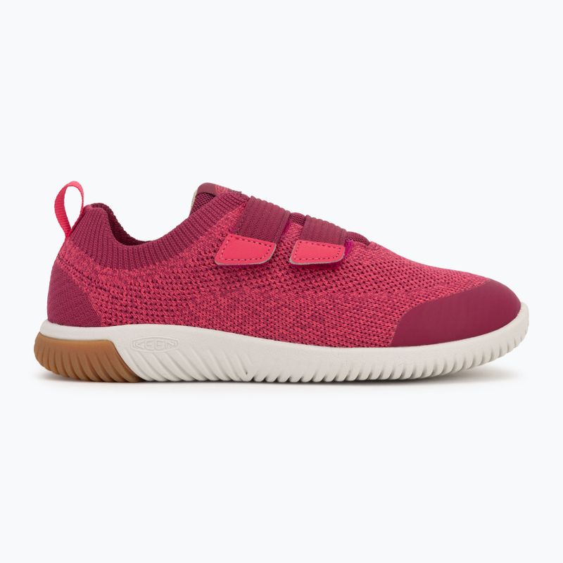 Juniorské boty KEEN Knx Knit Ds beaujolais/ raspberry 2