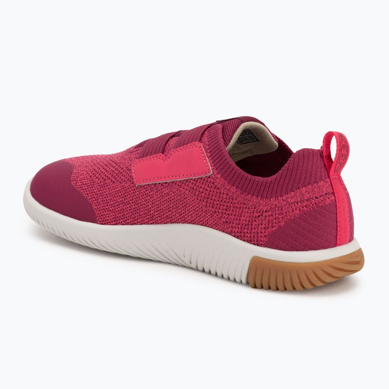 Juniorské boty KEEN Knx Knit Ds beaujolais/ raspberry 3