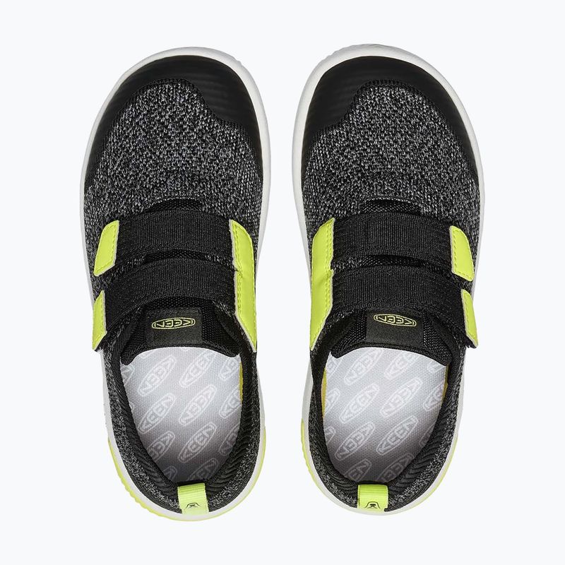 Juniorské boty KEEN Knx Knit Ds black/ evening primrose 12