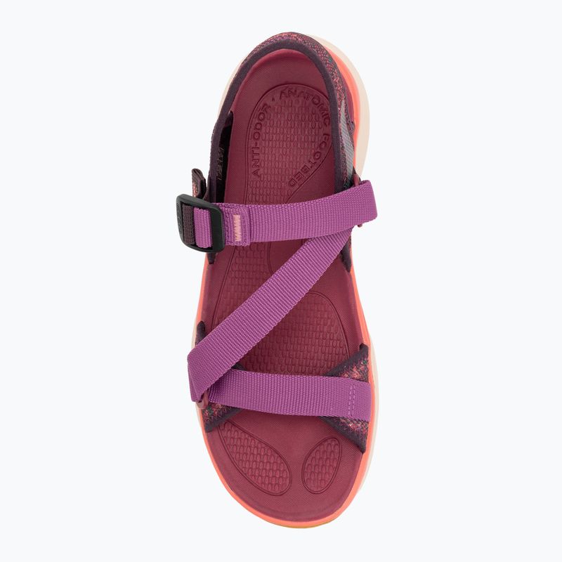 Dámské sandály KEEN Leiki OT plum perfect/dubarry 5