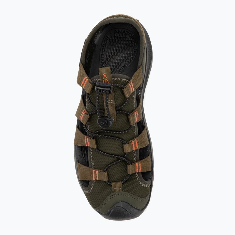 Pánské sandály KEEN Seanik H2 forest night/ dark olive 5