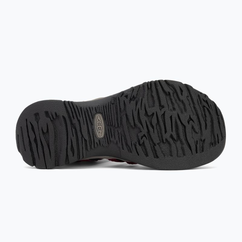 Dámské sandály KEEN Whisper beaujolais/ black 4