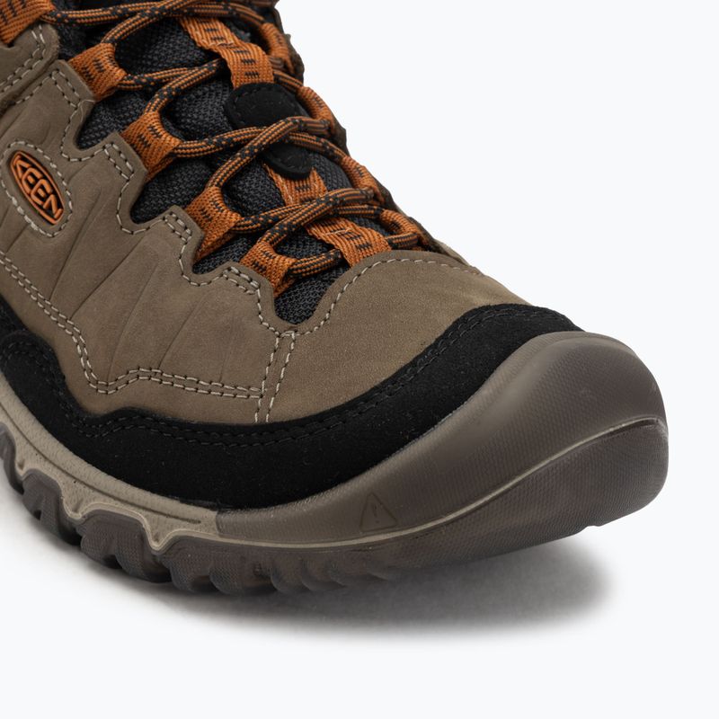 Pánské trekové boty KEEN Targhee IV WP sea turtle/roasted pecan 7
