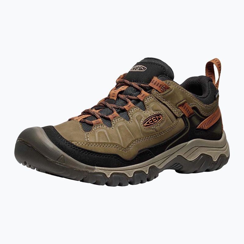 Pánské trekové boty KEEN Targhee IV WP sea turtle/roasted pecan 8
