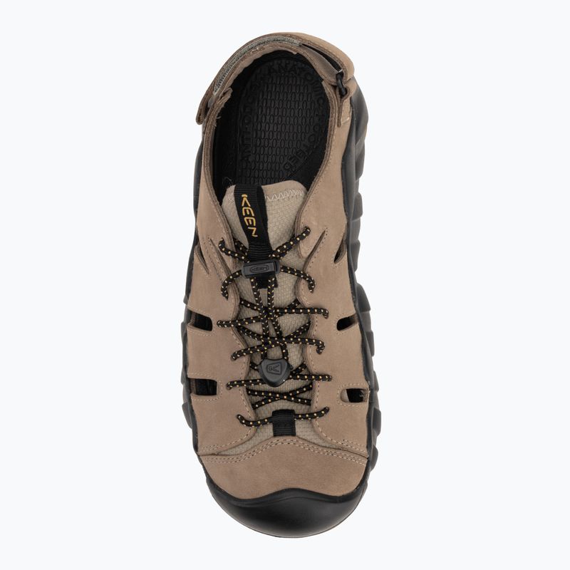 Pánské sandály KEEN Hyperport Fisherman Leather brindle/ oak buff  6