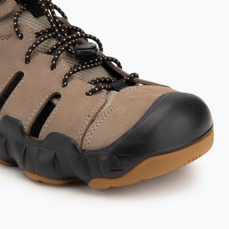 Pánské sandály KEEN Hyperport Fisherman Leather brindle/ oak buff  7