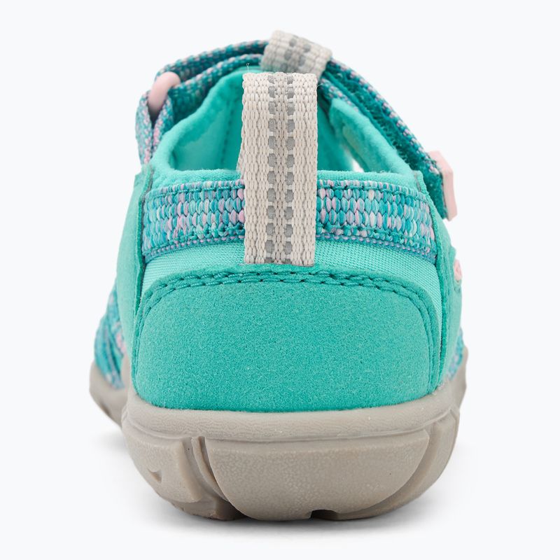 Dětské sandály KEEN Seacamp II CNX aqua/giggle pink 6