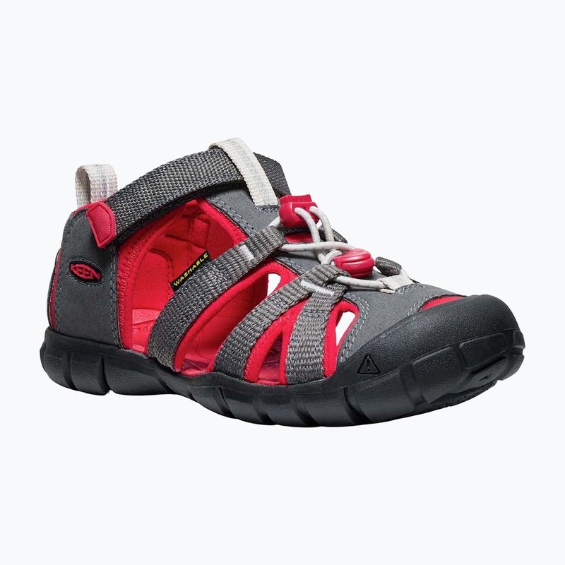 Juniorské sandály KEEN Seacamp II CNX magnet/ red carpet 8