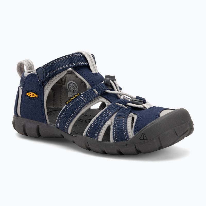 Juniorské sandály KEEN Seacamp II CNX naval academy/ drizzle
