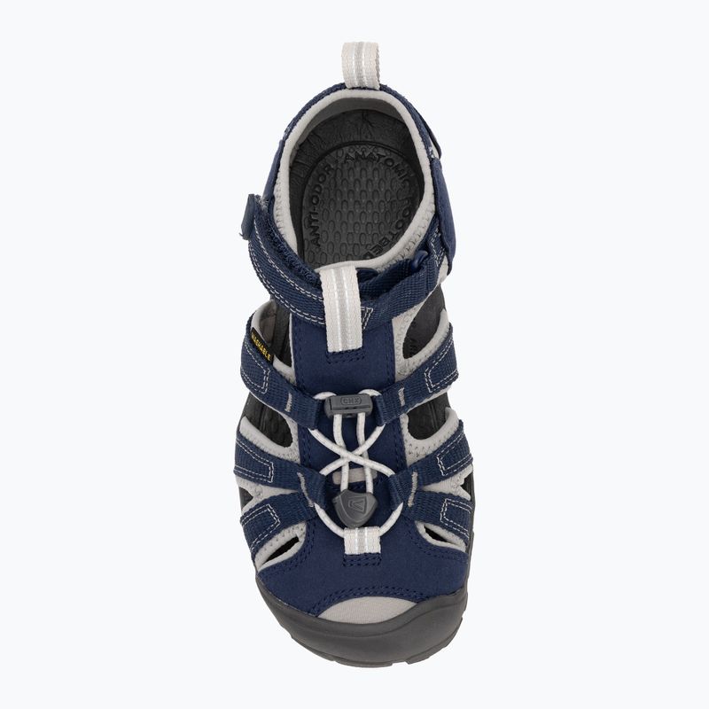 Juniorské sandály KEEN Seacamp II CNX naval academy/ drizzle 5
