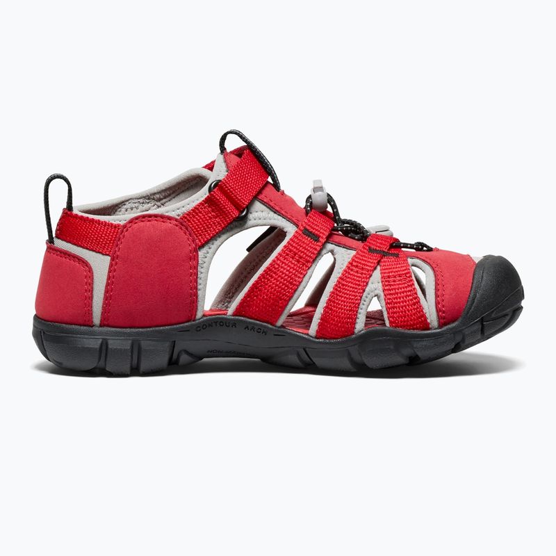 Dětské sandály KEEN Seacamp II CNX red/alloy 3
